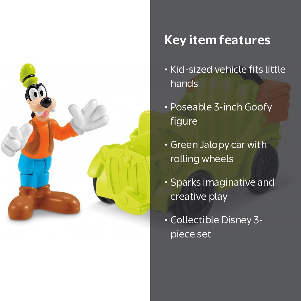 Fisher-Price Disney Mickey Mouse Clubhouse Goofy's Jalopy with