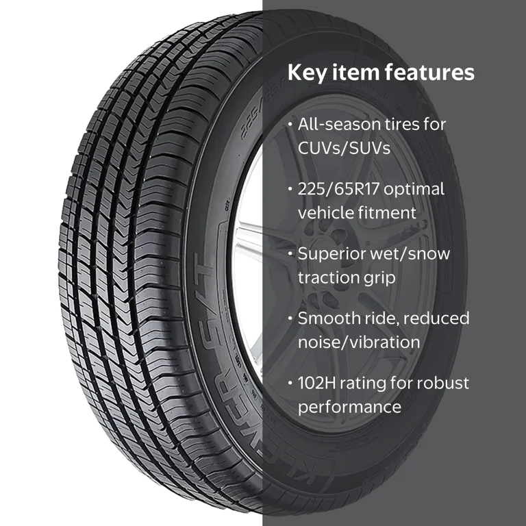 Kenda Klever S/T KR52 All Season 225/65R17 102H Passenger Tire