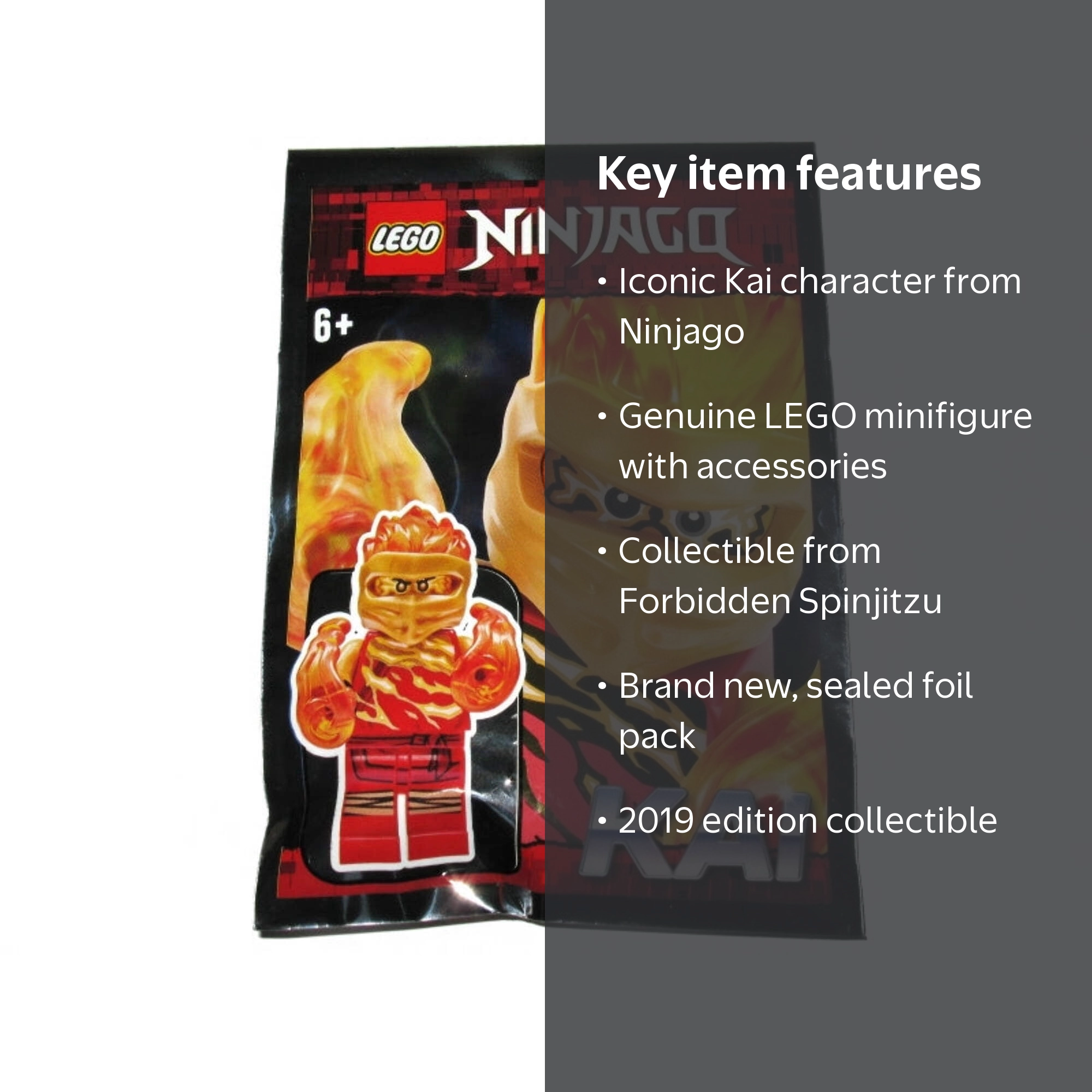 Kai (Secrets of the Forbidden Spinjitzu) - LEGO Ninjago Minifigure