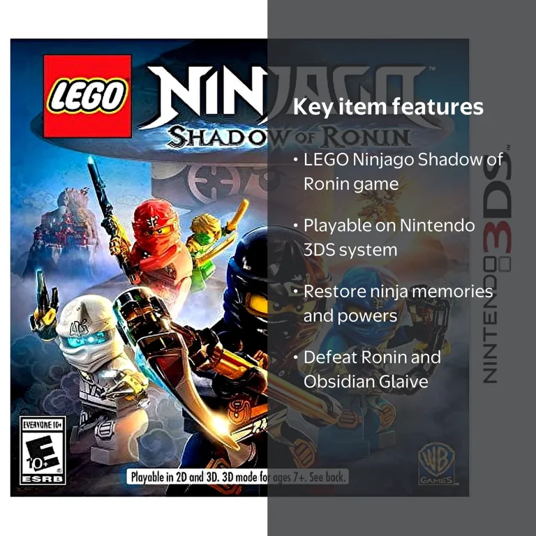 LEGO Ninjago: Shadow of Ronin - Nintendo 3DS - Walmart.com