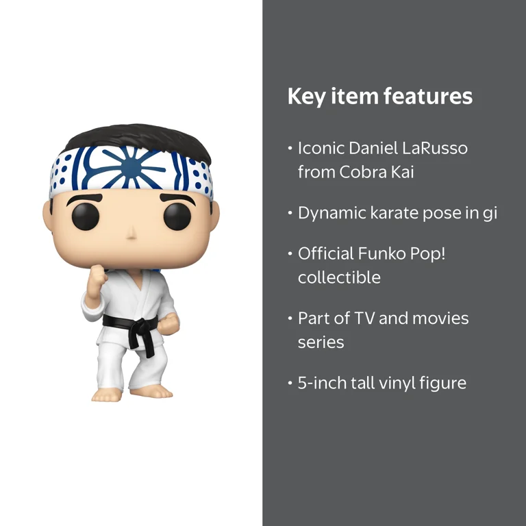 Funko Pop! Television: Cobra Kai - Daniel LaRusso Toy Figure