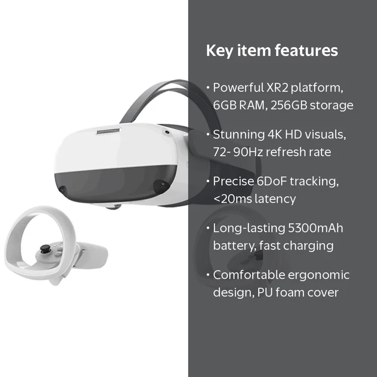 Pico Neo3 All-In-One Enterprise VR Headset - Walmart.com Pico Neo3 All-In-One Enterprise VR Headset - Walmart.com