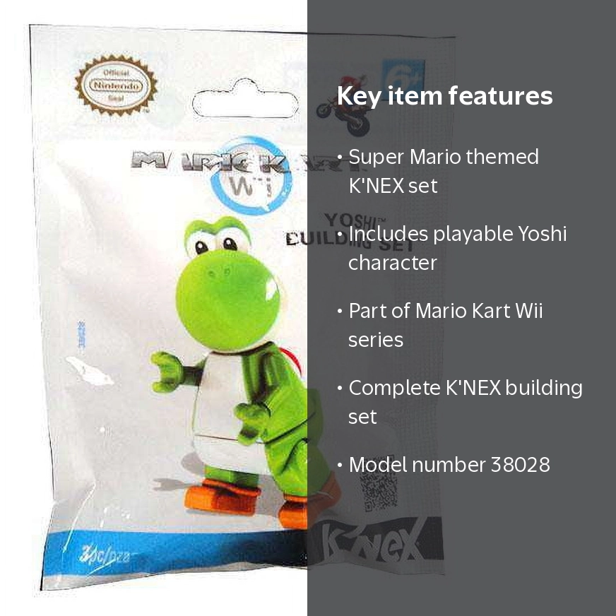 Super Mario Mario Kart Wii Yoshi Set - Walmart.com