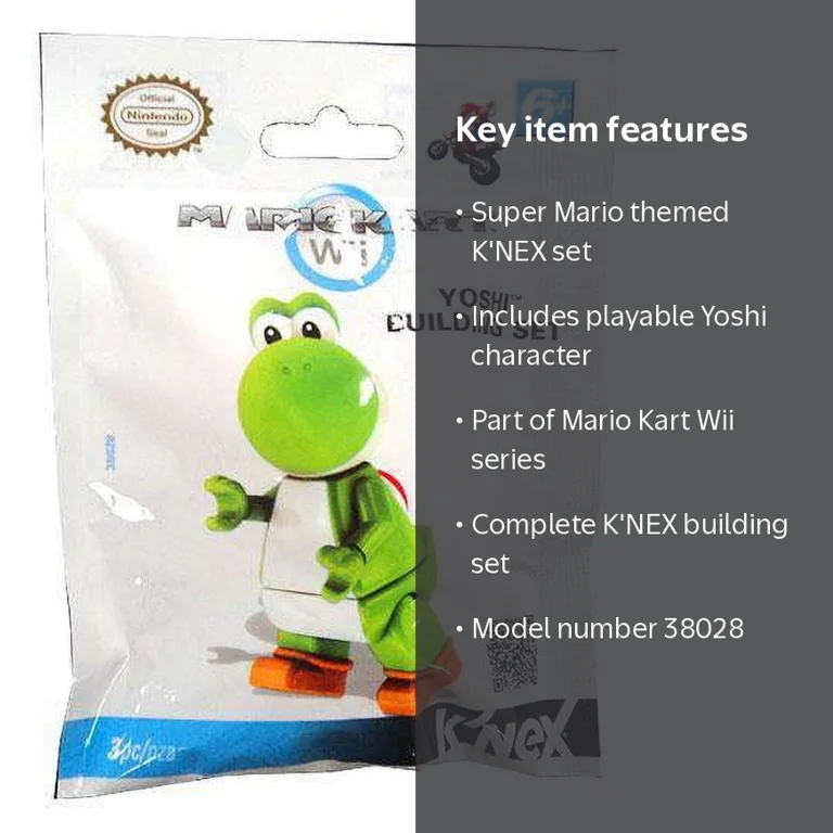 Super Mario Mario Kart Wii Yoshi Set - Walmart.com