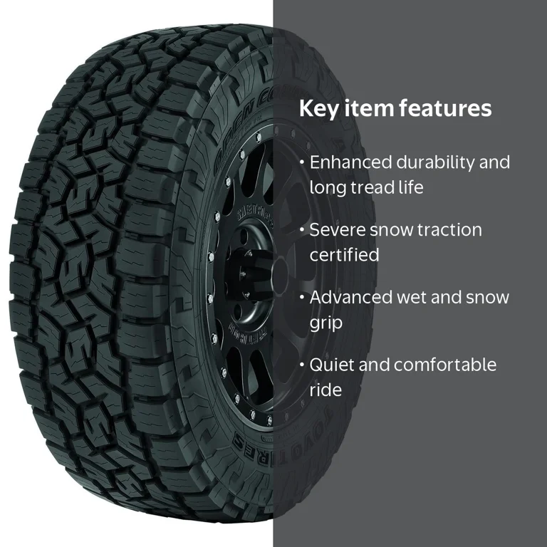 Toyo, Light Truck Tire, 235/75R15 108T All Terrain Off-Road Snow