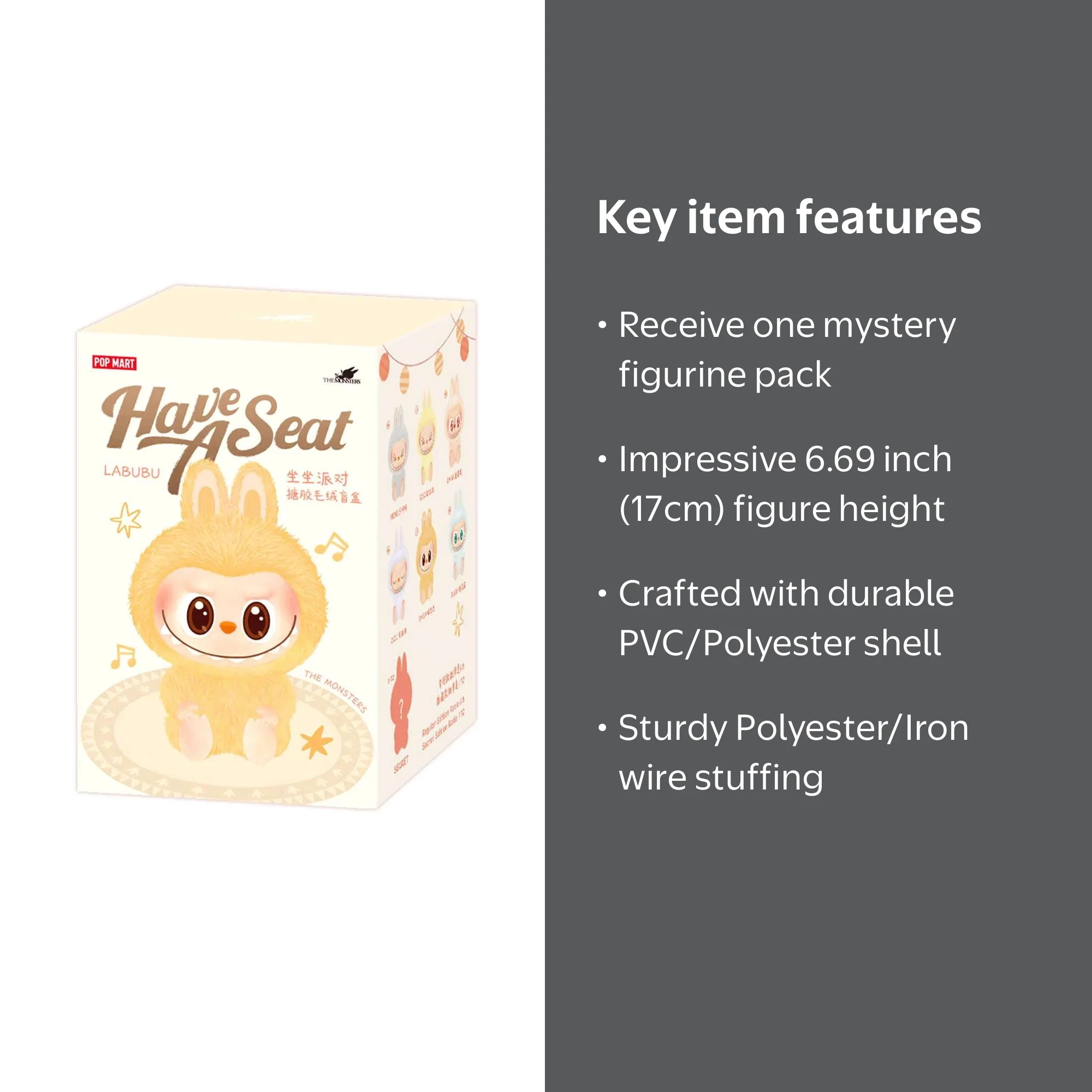 Pop Mart Labubu Have A Seat Blind Box Series V2 – Vinyl