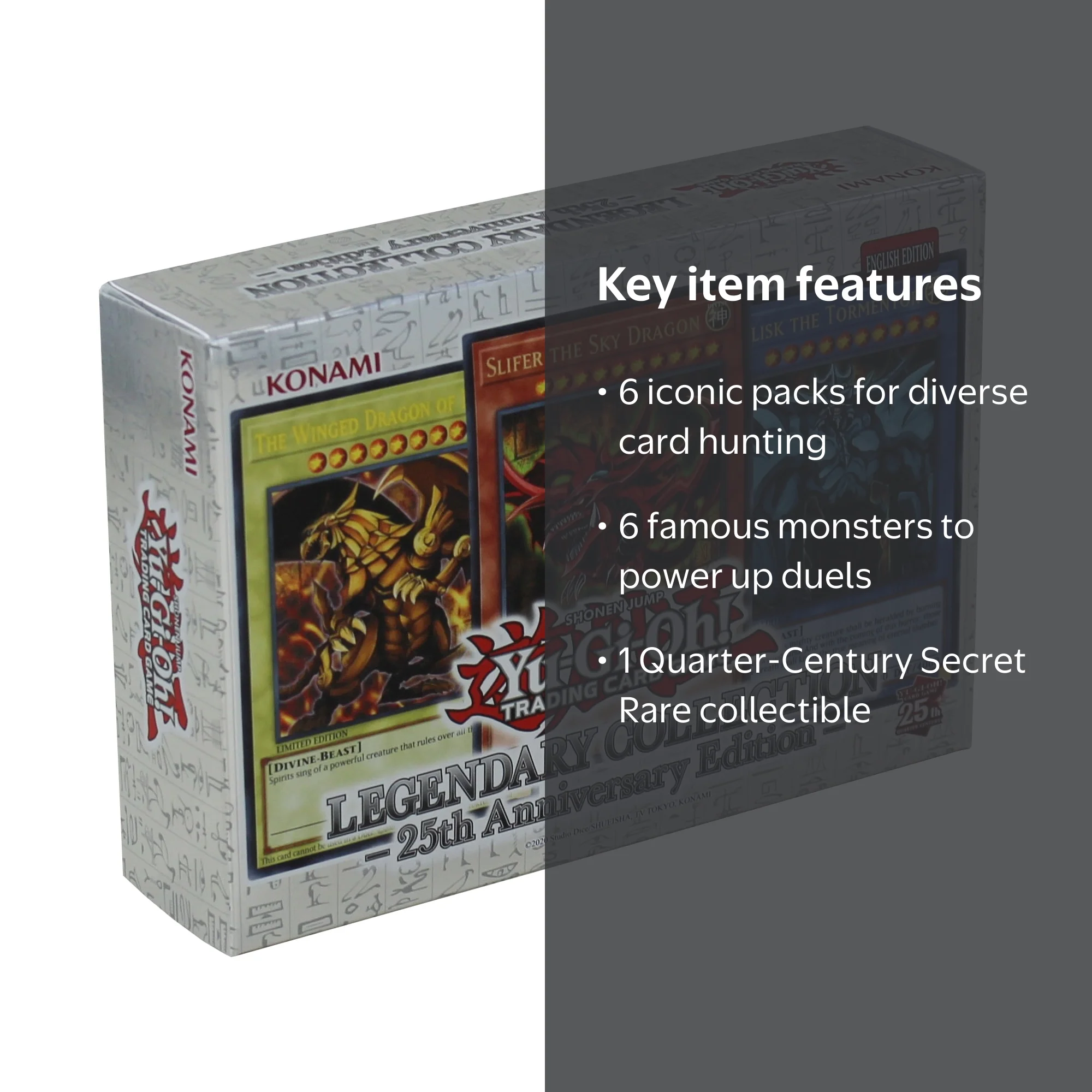 Yu-Gi-Oh!, Legendary Collection 25th Anniversary Box, 6 Booster