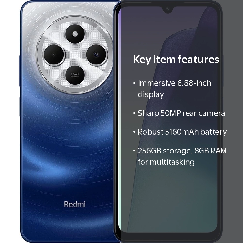 Xiaomi Redmi 14C 本体 6GB+128GB グローバル版 Xiaomi Redmi 14C 4G GSM Unlocked Smartphone 6.88