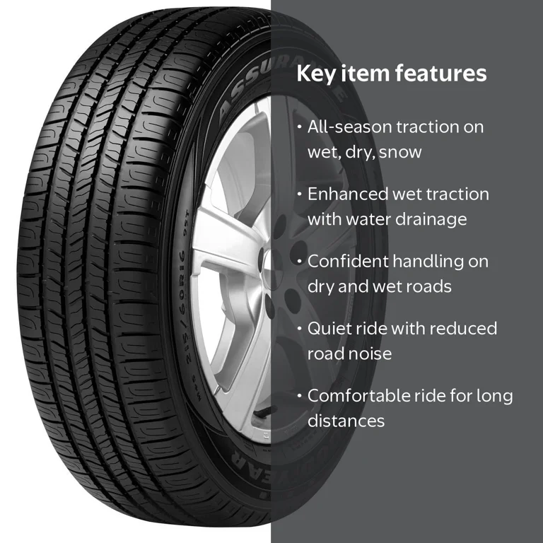 Goodyear Assurance All-Season 205/65R16 95H Passenger Tire for