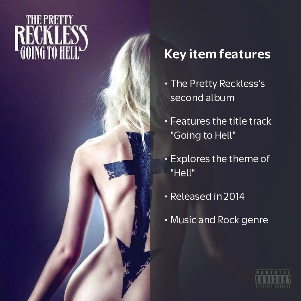 Razor & Tie, CD, Going to Hell, 2014 album from The Pretty