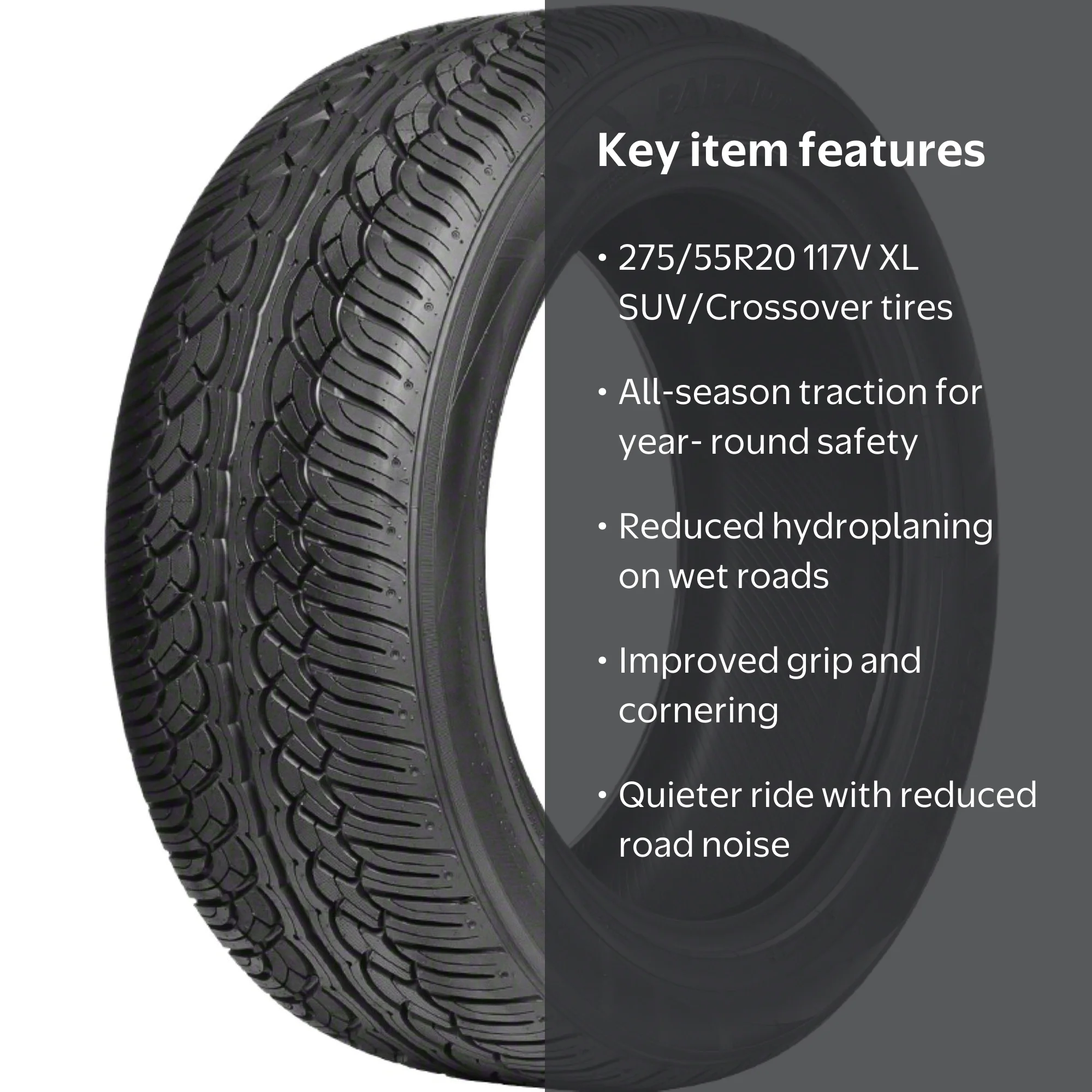 Spec-X 275&frasl;55R20 Yokohama in 275&frasl;55R20V Tuners 【４本セット】PARADA Spec-X PA02 275/55R20 117V　 ヨコハマ　パラダ　スペックX