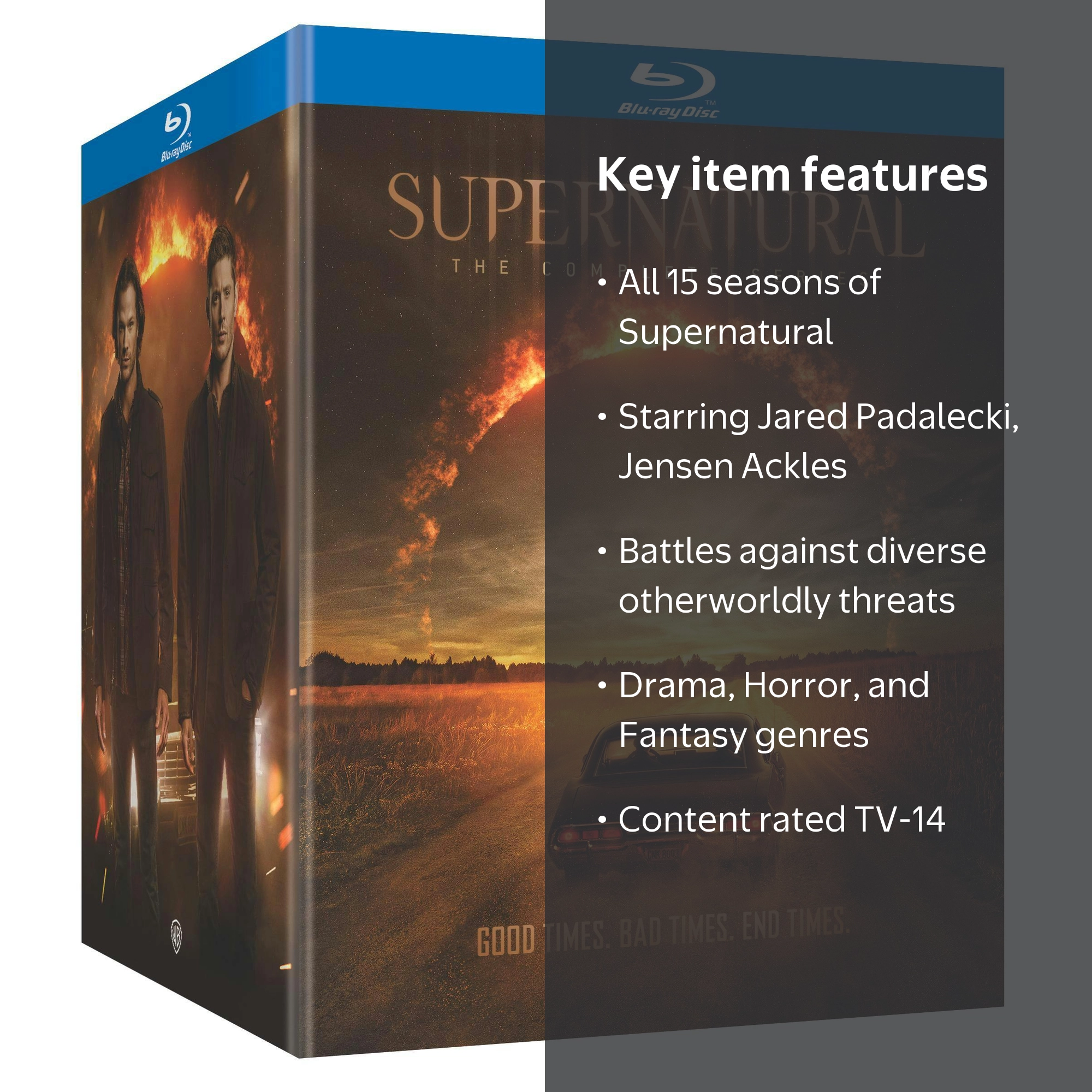 SDS, Supernatural: The Complete Series, Boxed Set with Demons and