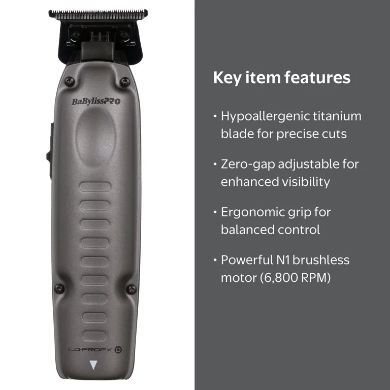 BabylissPRO Lo-ProFX FXONE High Performance, Zero-Gap Adjustable