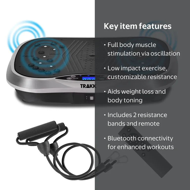TRAKK Plate Full Body Vibration Machine - Vibrating Workout