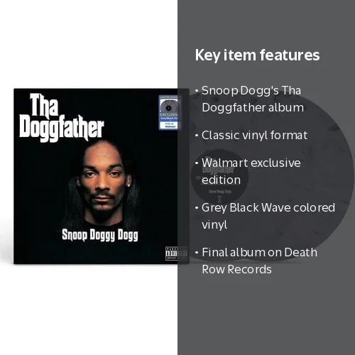 Snoop Doggy Dogg - Tha Doggfather (Walmart Exclusive) - Music