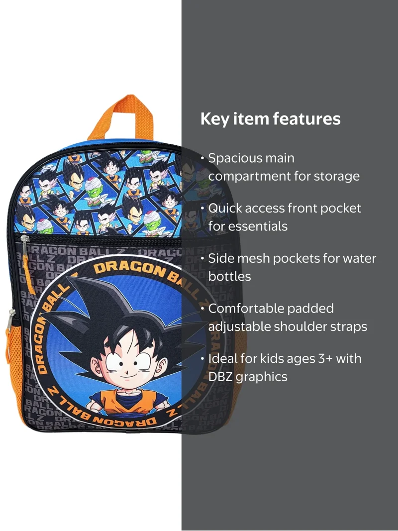 dragon ball z backpack louis vuitton Bioworld 16 Inches Large with Lunch Bag : Home & Kitchen Built for collectors and everyday adventurers Sprayground X Dragon Ball Z