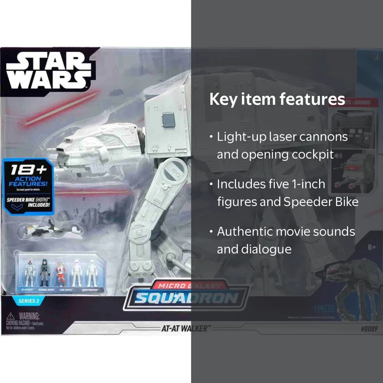 Star Wars AT-AT Walker 10 inch Assault Vehicle with Micro Figures