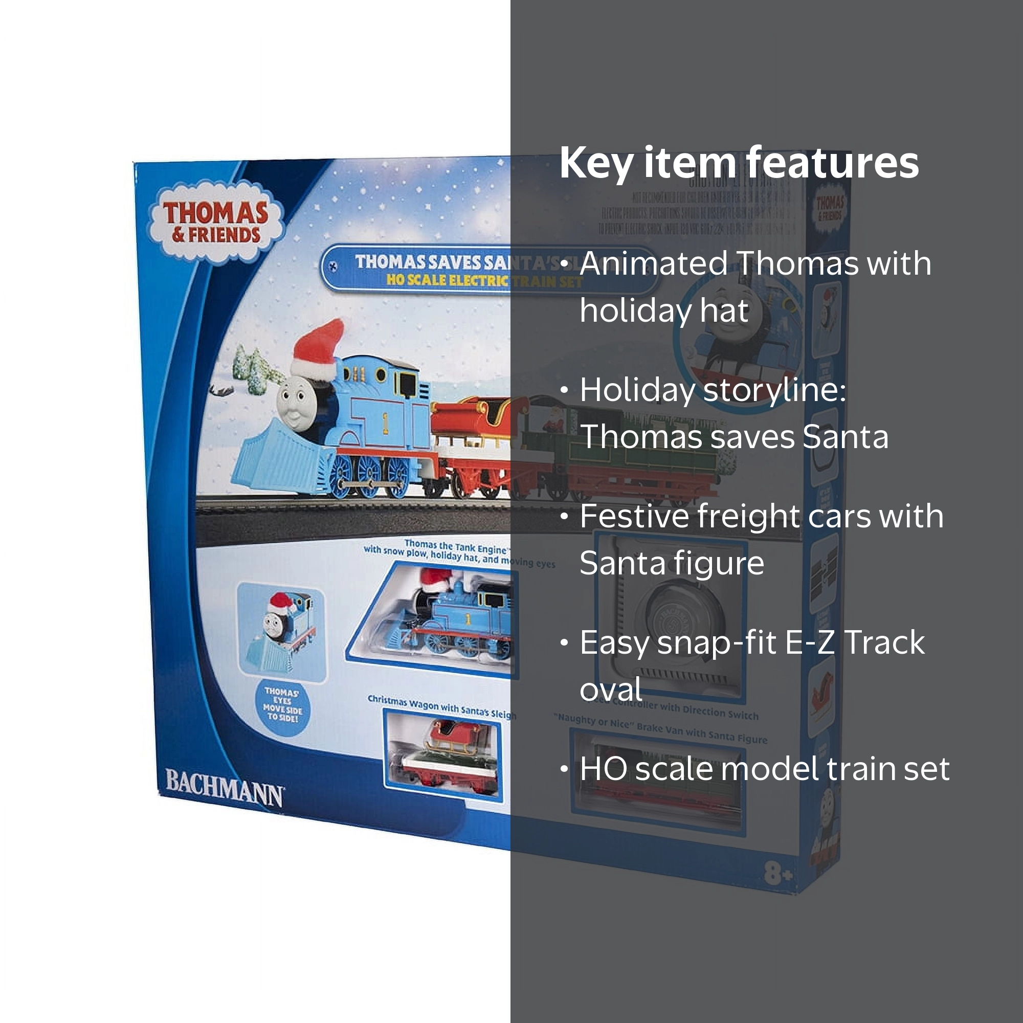 限定クリスマスツリー BACHMANN ビンテージ 鉄道模型 トーマス トレイン Bachmann Trains - THOMAS SAVES SANTA'S SLEIGH Ready To Run