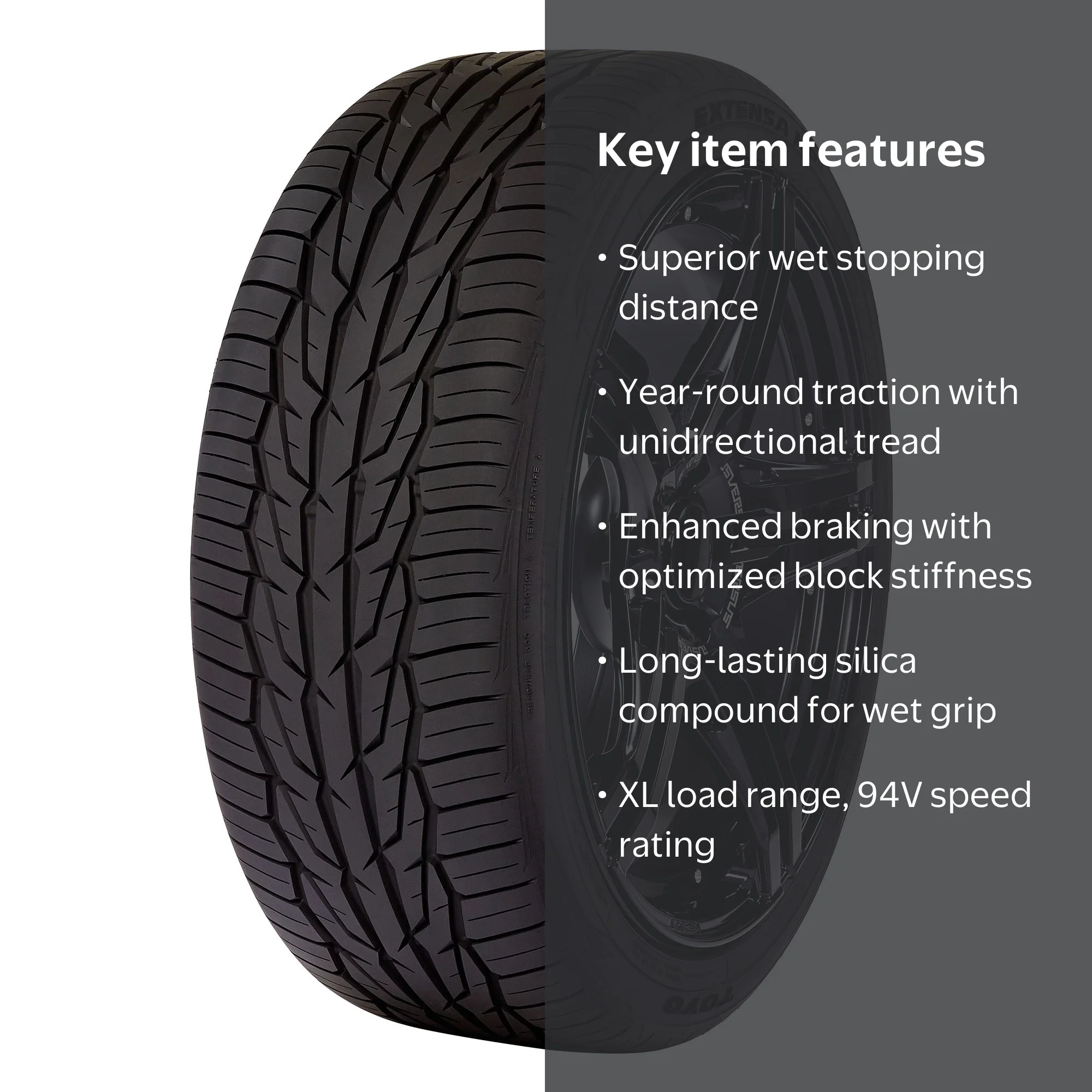 Toyo Extensa HP II 205/55R16 94V XL All-Season Performance Tire