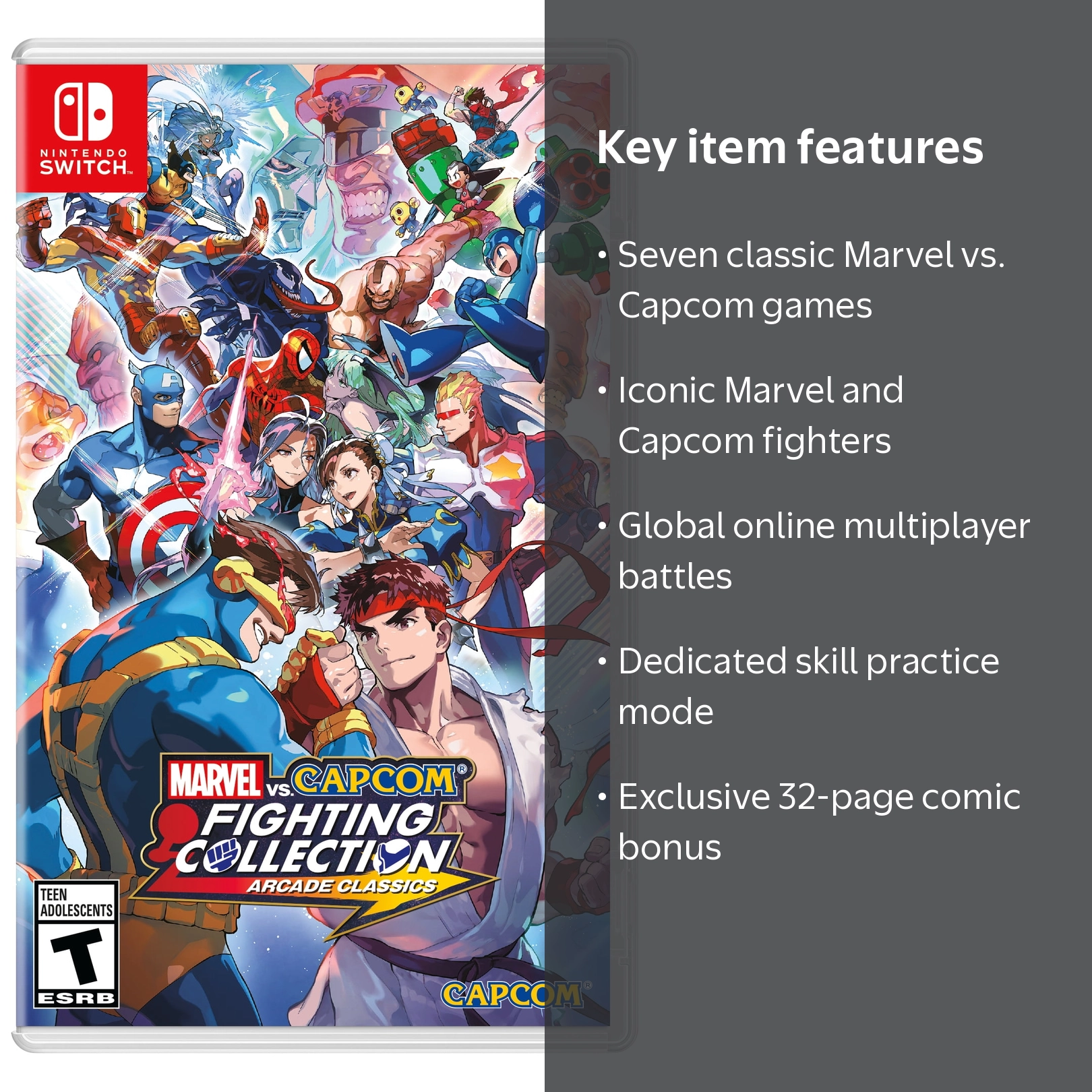 Marvel Vs Capcom Collection: Arcade Classics, Nintendo Switch