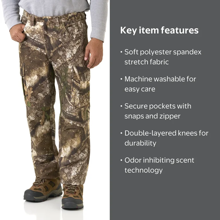 Realtree APX Men's Stretch Cargo Hunting Pant - Walmart.com