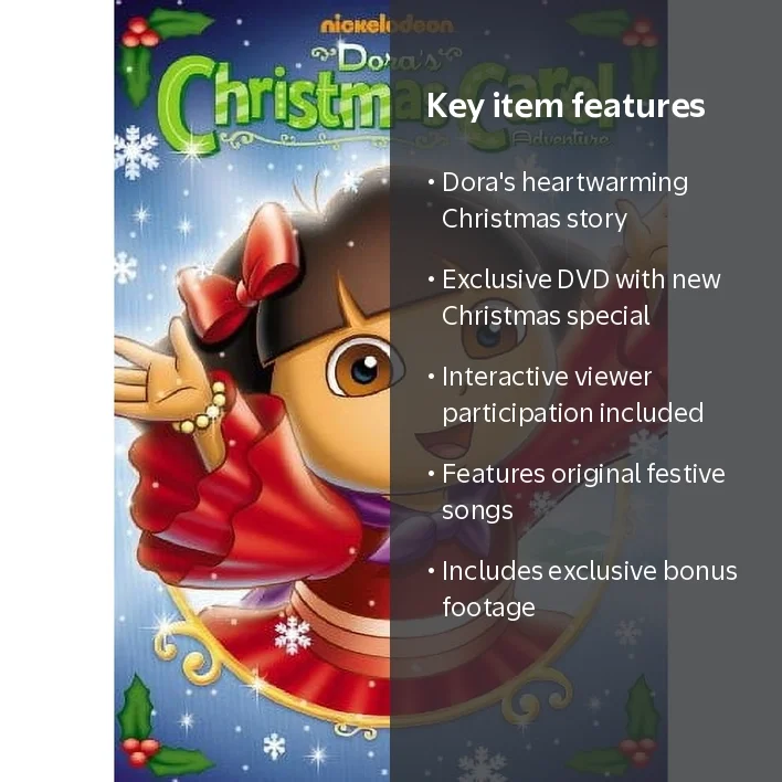 Dora's Christmas Carol Adventure - Walmart.com