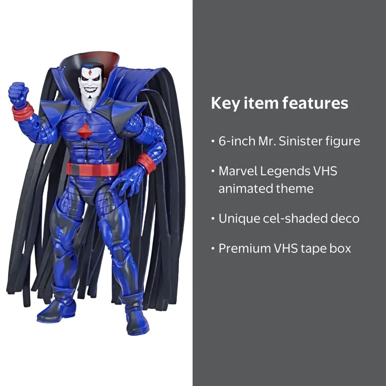 Hasbro Marvel Legends X-Men Animated Series 6-Inch Mr. Sinister