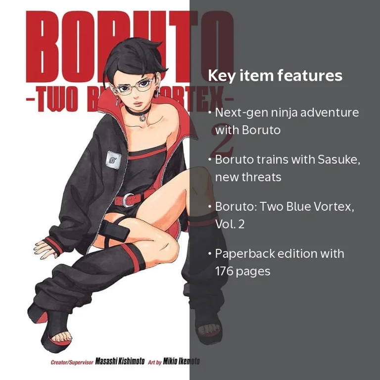 Masashi Kishimoto, Boruto manga, Two Blue Vortex Vol. 2, Book 2