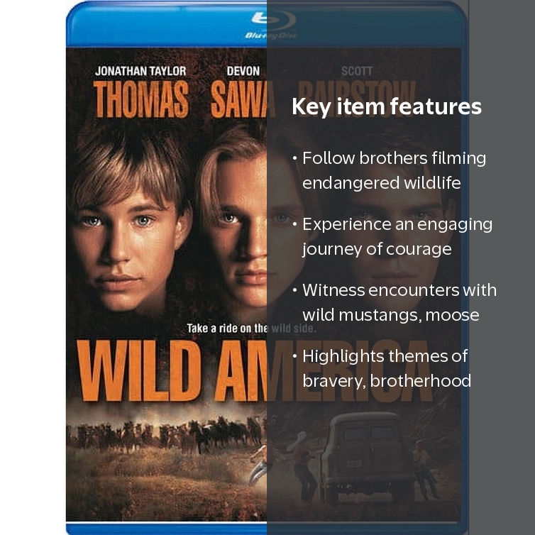 Wild America: Great Outdoors Wildlife Adventure DVD - Walmart.com
