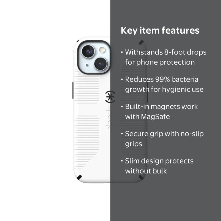 Speck Slim Cell Phone Case with MagSafe for Apple iPhone 16e and