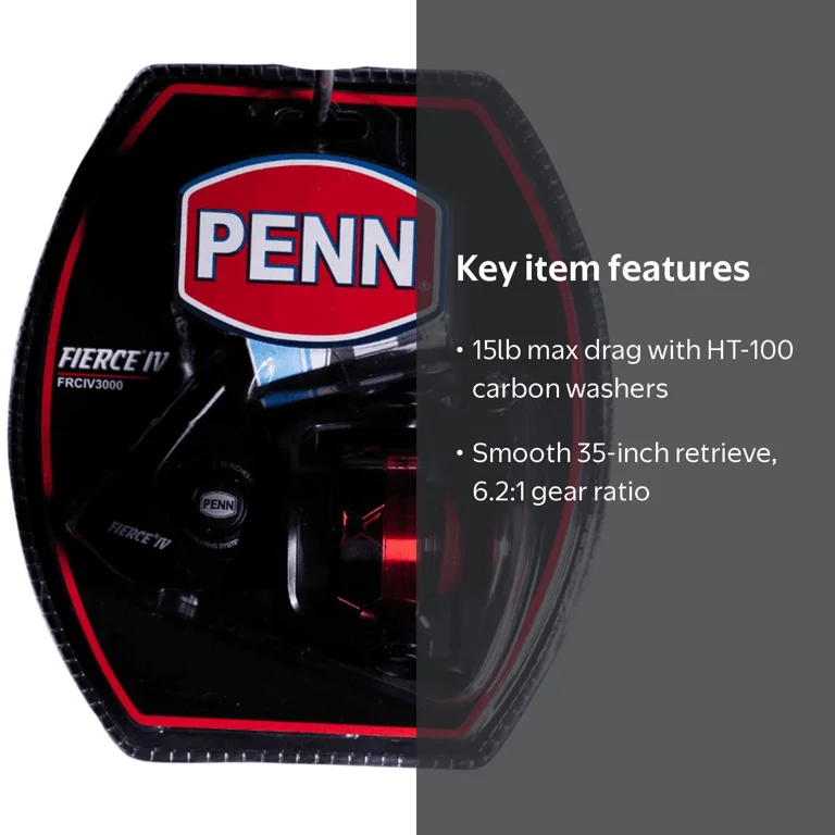 PENN, Saltwater Spinning Reel, 3000 Size, Full Metal Body