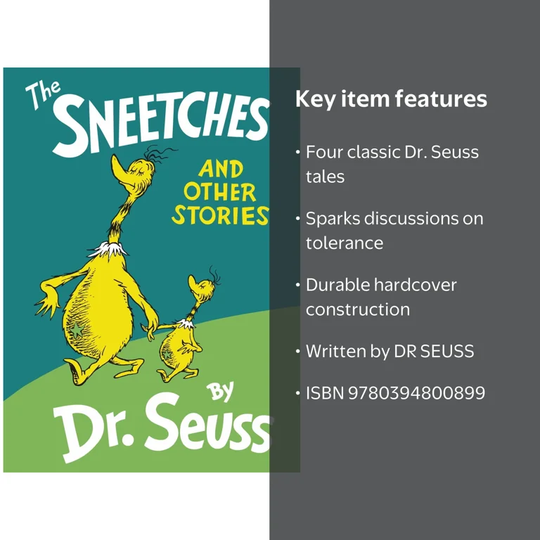 Dr. Seuss, Hardcover Book, The Sneetches and Other Stories