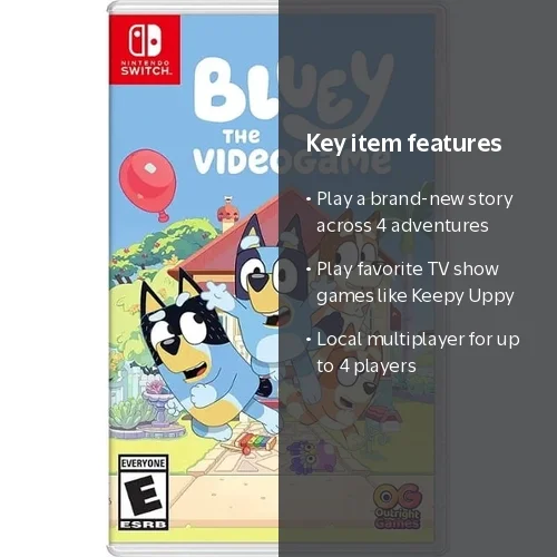 Bluey: The Videogame, Nintendo Switch [Physical], 2023-11-03