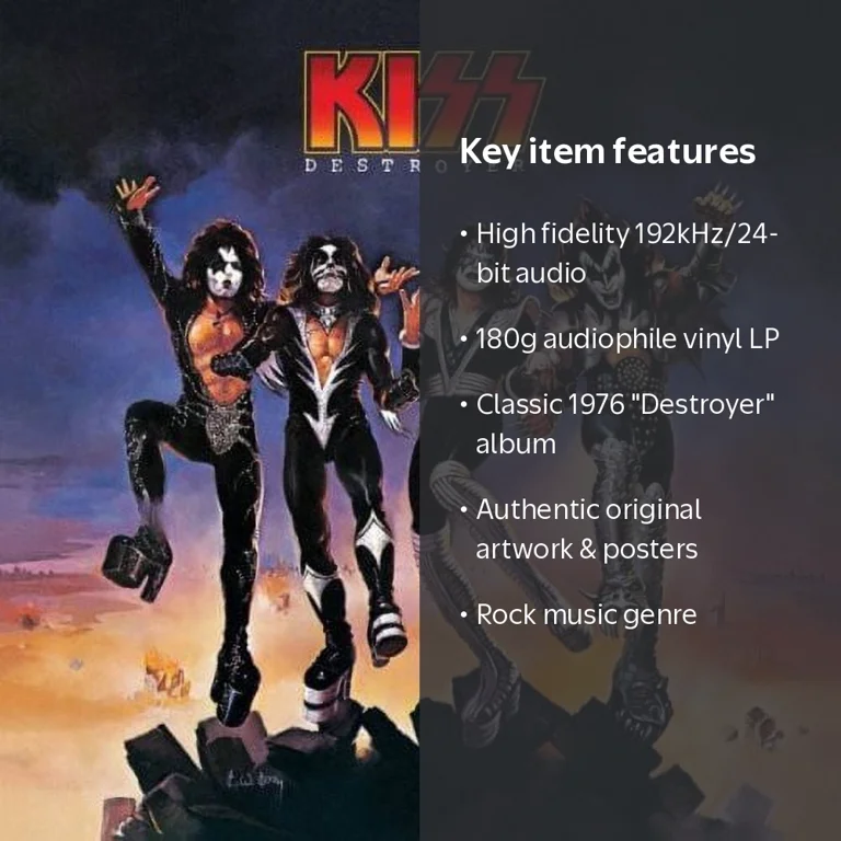 Kiss - Destroyer - Music & Performance - Vinyl - Walmart.com