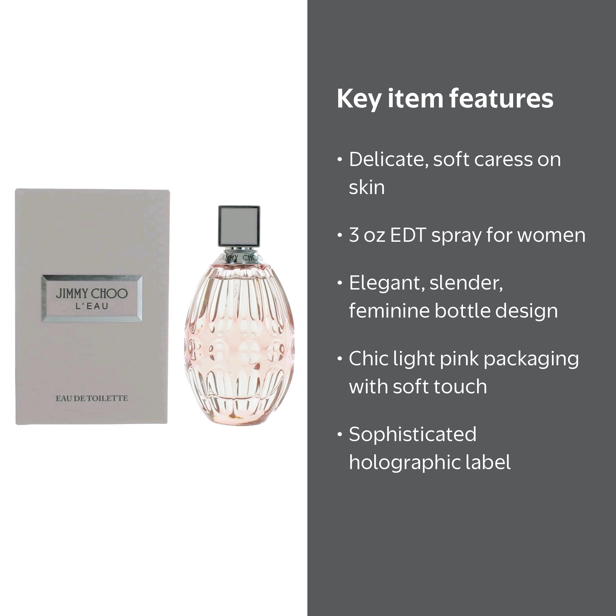 Jimmy Choo, Leau by Jimmy Choo for Women, 3 oz EDT Spray - Walmart.com