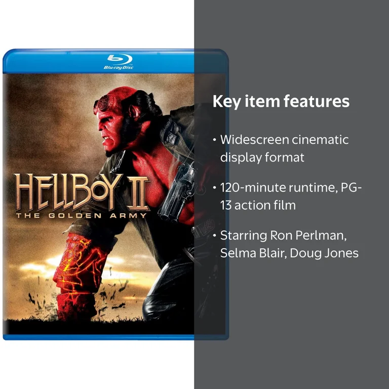 Hellboy 2 - The Golden Army [Blu-ray] - Walmart.com