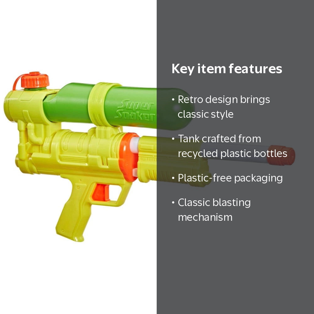 Hasbro, NERF Super Soaker XP50-AP Water Blaster, Blue - Walmart.com