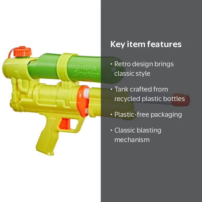 Hasbro, NERF Super Soaker XP50-AP Water Blaster, Blue - Walmart.com