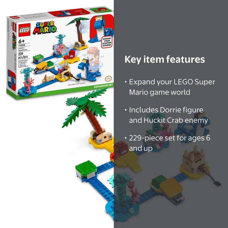 LEGO Interactive Super Mario Dorrie's Beachfront Expansion