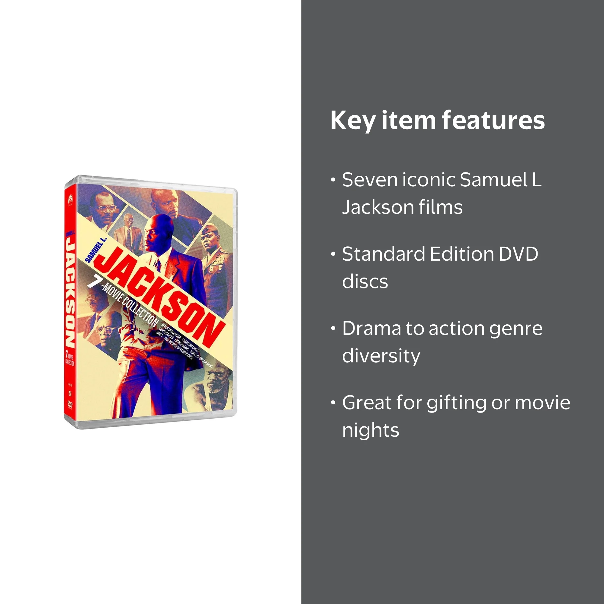Samuel L Jackson 7-Movie Collection (DVD) (Standard Edition