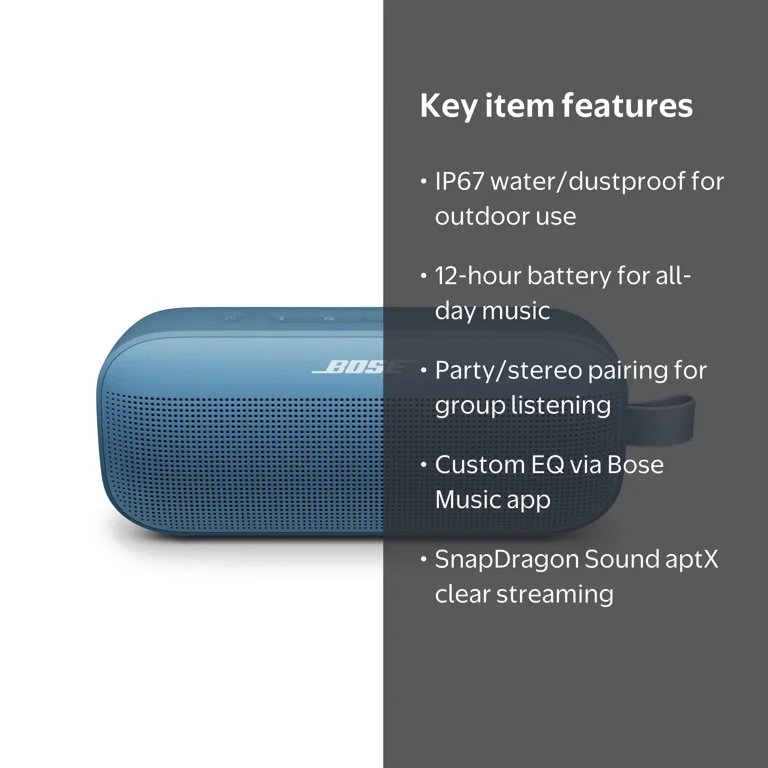 Bose SoundLink Flex II Wireless Waterproof Portable Bluetooth