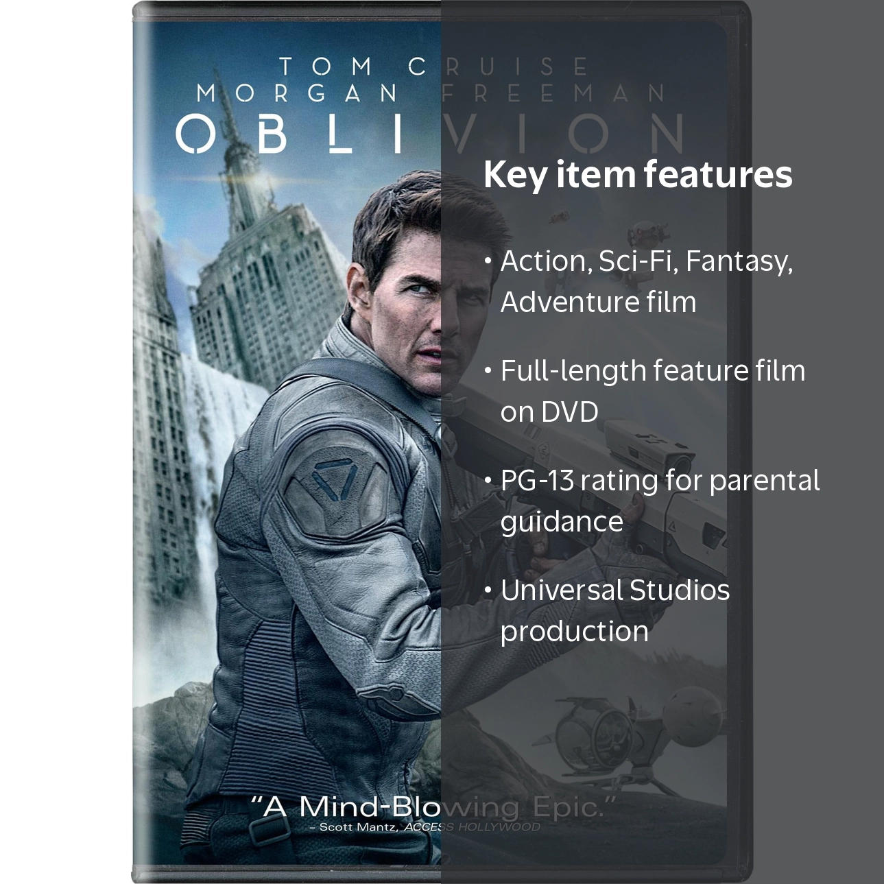 SDS, Oblivion DVD, PG-13 Sci-Fi Fantasy Action Adventure - Walmart.com