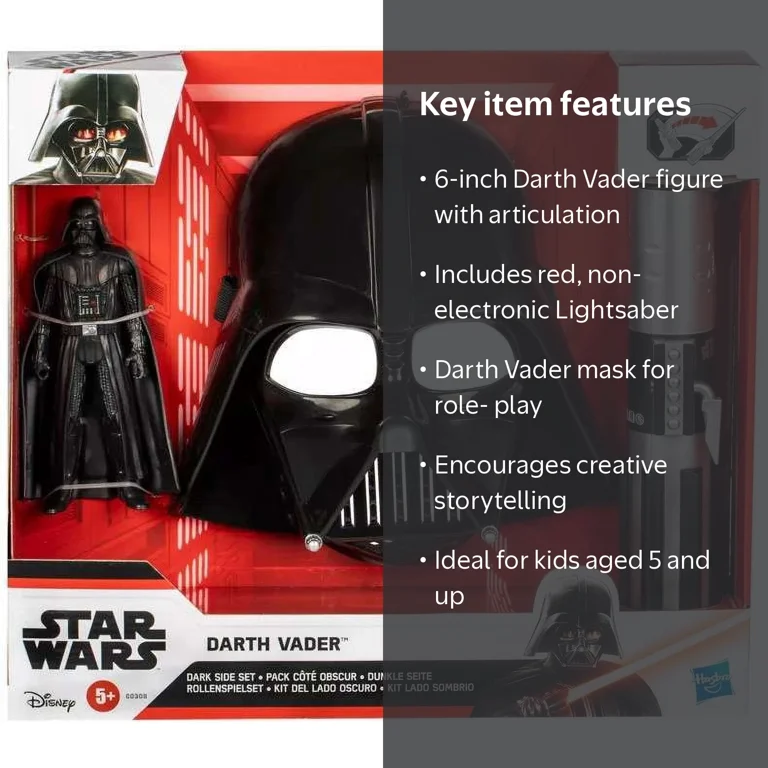 Hasbro Red Star Wars Disney Action Figure Accessories with action