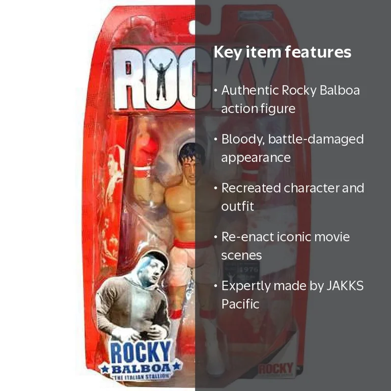 Rocky I Rocky Balboa Action Figure (Bloody Battle Damaged