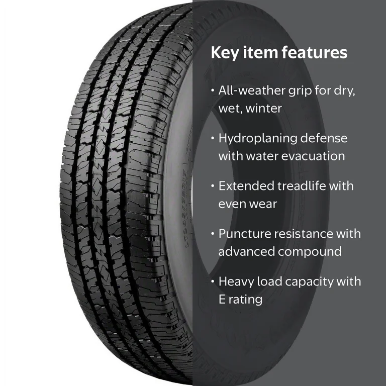 Firestone All-Season Light Truck Tire, Transforce HT LT275/70R18