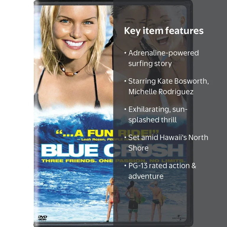 Universal Studios, DVD, Blue Crush Collector's Edition - Walmart.com