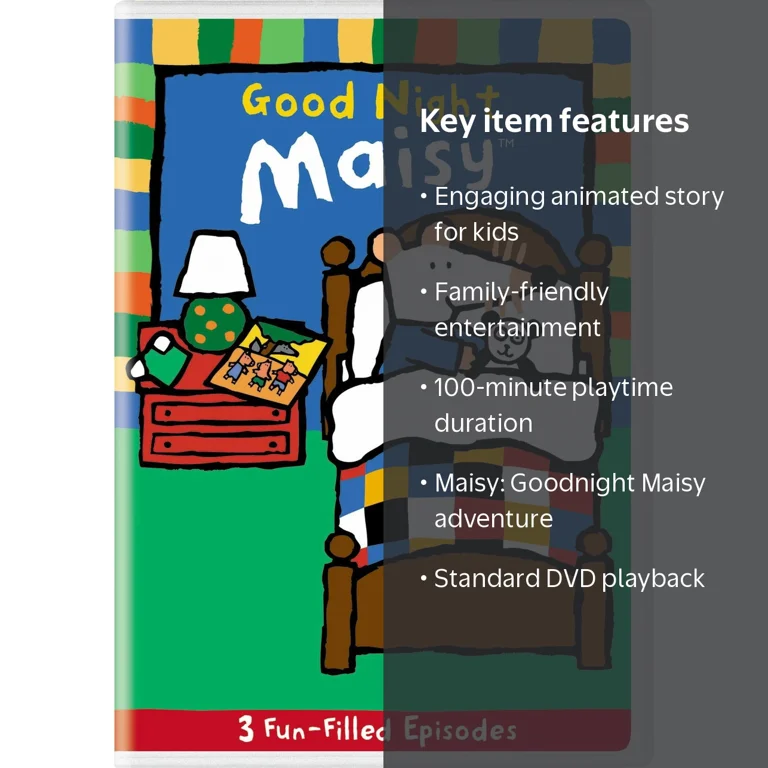 Maisy: Goodnight Maisy DVD, Feature, Drama, Family, Animation