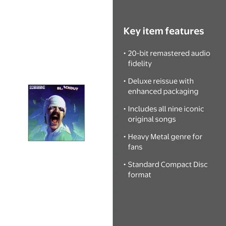 Mercury, Music & Performance CD, Blackout, Deluxe Reissue