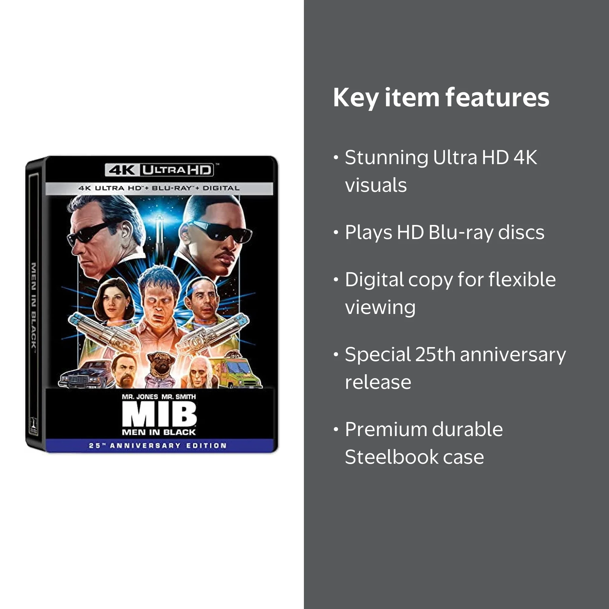 Sony Pictures Men in Black 25th Anniversary - 4K HD, Blu-ray