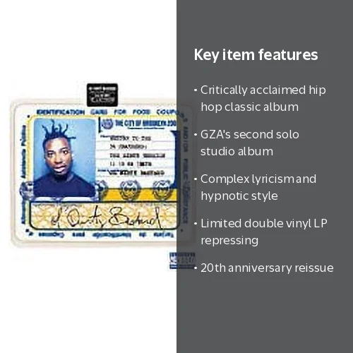 Geffen Records, Vinyl, Liquid Swords, Double LP Reissue - Walmart.com